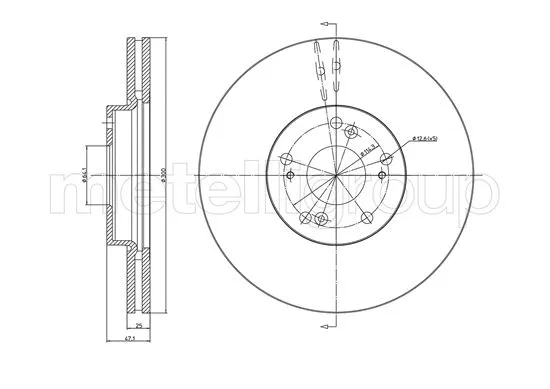 Brake Disc (DF1279)