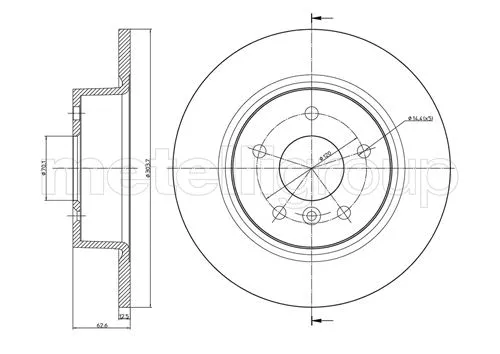 Brake Disc (DF143)