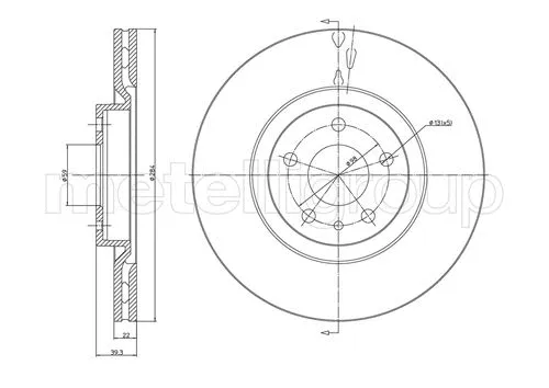 Brake Disc (DF684)