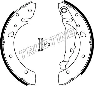 Brake Shoe Set (115.300)