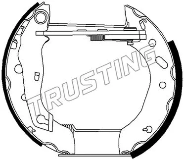 Brake Shoe Set (6483)