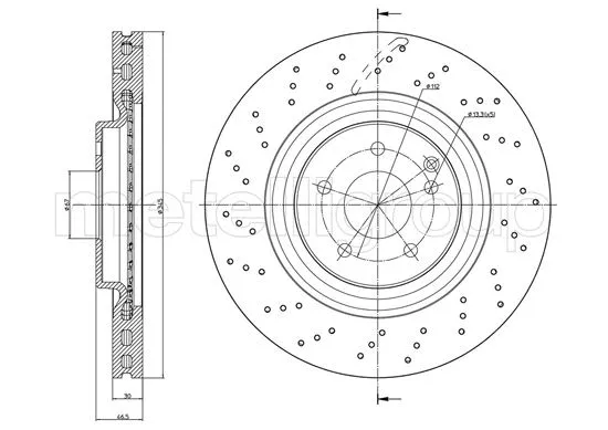Brake Disc (DF308)