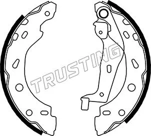Brake Shoe Set (052.124)