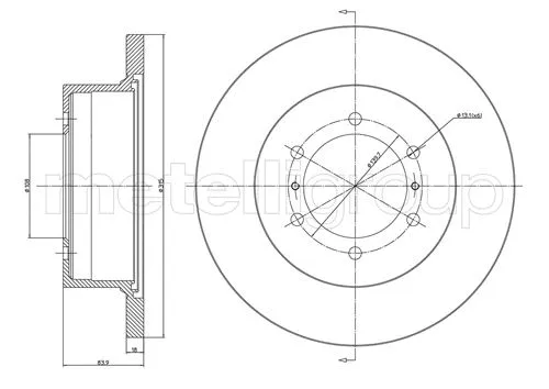 Brake Disc (DF111)