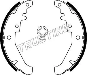 Brake Shoe Set (034.102)