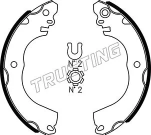 Brake Shoe Set (067.204)