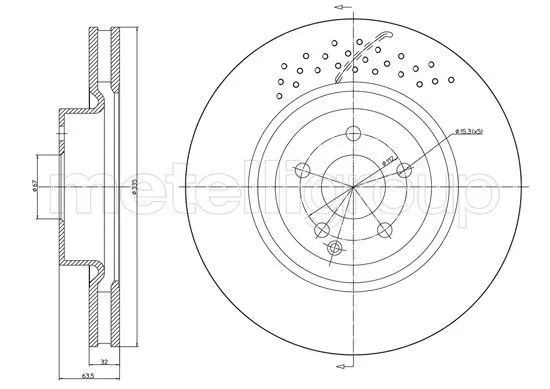 Brake Disc (DF1365)