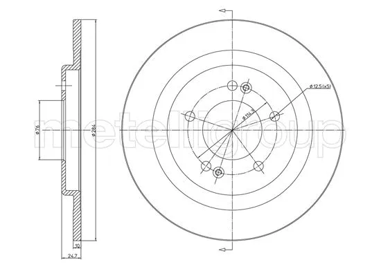 Brake Disc (DF1506)