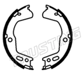 Brake Shoe Set, parking brake (253.703)