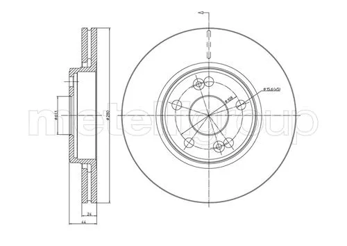Brake Disc (DF507)