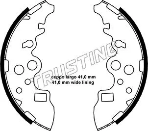 Brake Shoe Set (049.157)