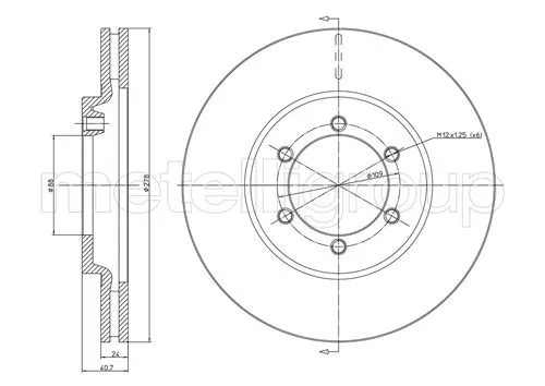 Brake Disc (DF717)