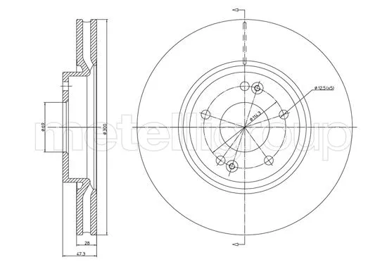 Brake Disc (DF1018)