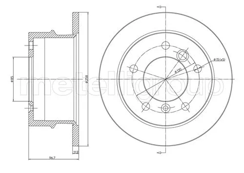 Brake Disc (DF216)