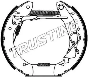 Brake Shoe Set (6463)