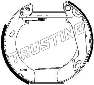 Brake Shoe Set (6069)