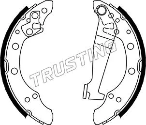 Brake Shoe Set (124.274)