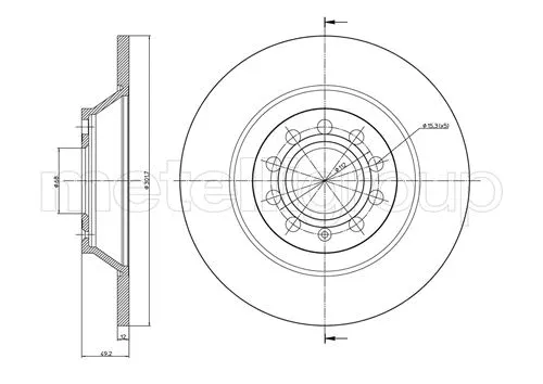 Brake Disc (DF069)