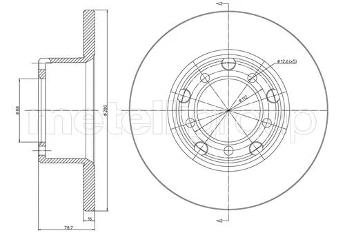 Brake Disc (DF041)