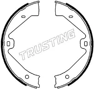 Brake Shoe Set, parking brake (124.289)