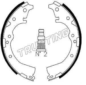 Brake Shoe Set (115.269)