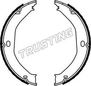 Brake Shoe Set, parking brake (088.235)