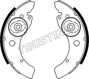 Brake Shoe Set (034.001)