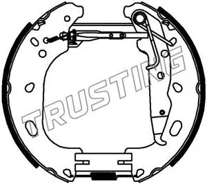 Brake Shoe Set (6432)
