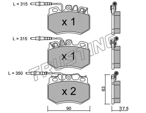 Brake Pad Set, disc brake (051.2)