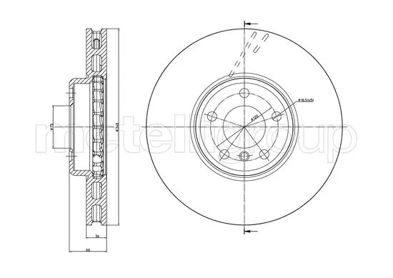 Brake Disc (DF1647)