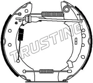 Brake Shoe Set (6277)
