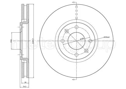 Brake Disc (DF794)