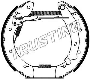Brake Shoe Set (6180)