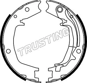 Brake Shoe Set, parking brake (046.215Y)