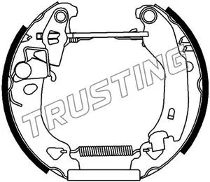 Brake Shoe Set (6099)