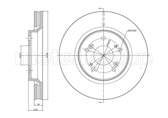 Brake Disc (DF1349)