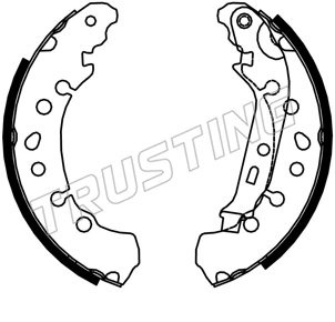 Brake Shoe Set (253.750)