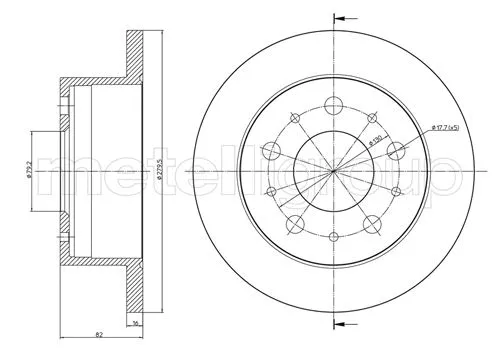 Brake Disc (DF869)