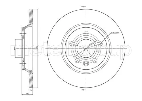 Brake Disc (DF766)