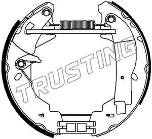 Brake Shoe Set (6348)