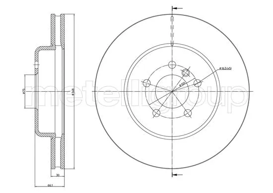 Brake Disc (DF1639)