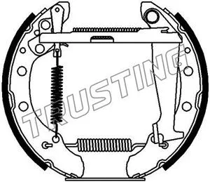 Brake Shoe Set (6229)