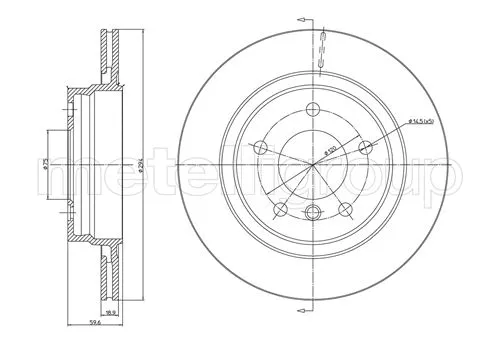 Brake Disc (DF552)