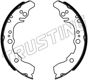 Brake Shoe Set (253.679)
