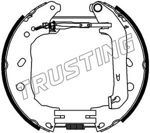 Brake Shoe Set (6393)