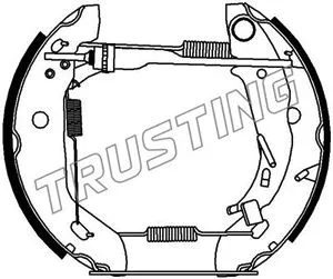 Brake Shoe Set (6450)