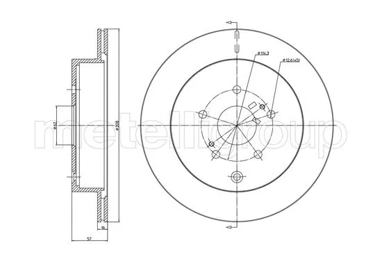 Brake Disc (DF1383)