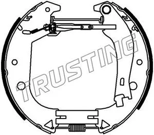 Brake Shoe Set (6385)