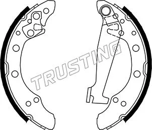 Brake Shoe Set (124.284)