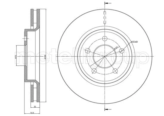 Brake Disc (DF1546)